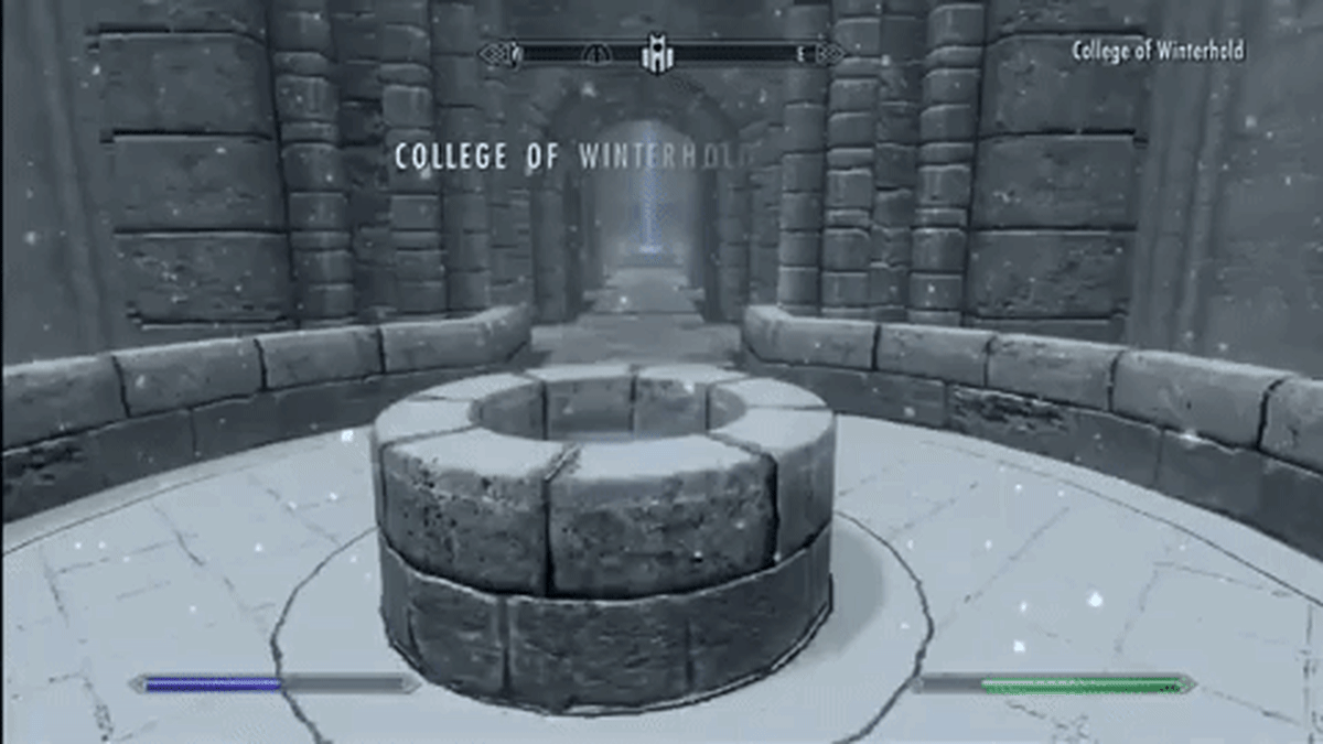 Getting into the College of Winterhold