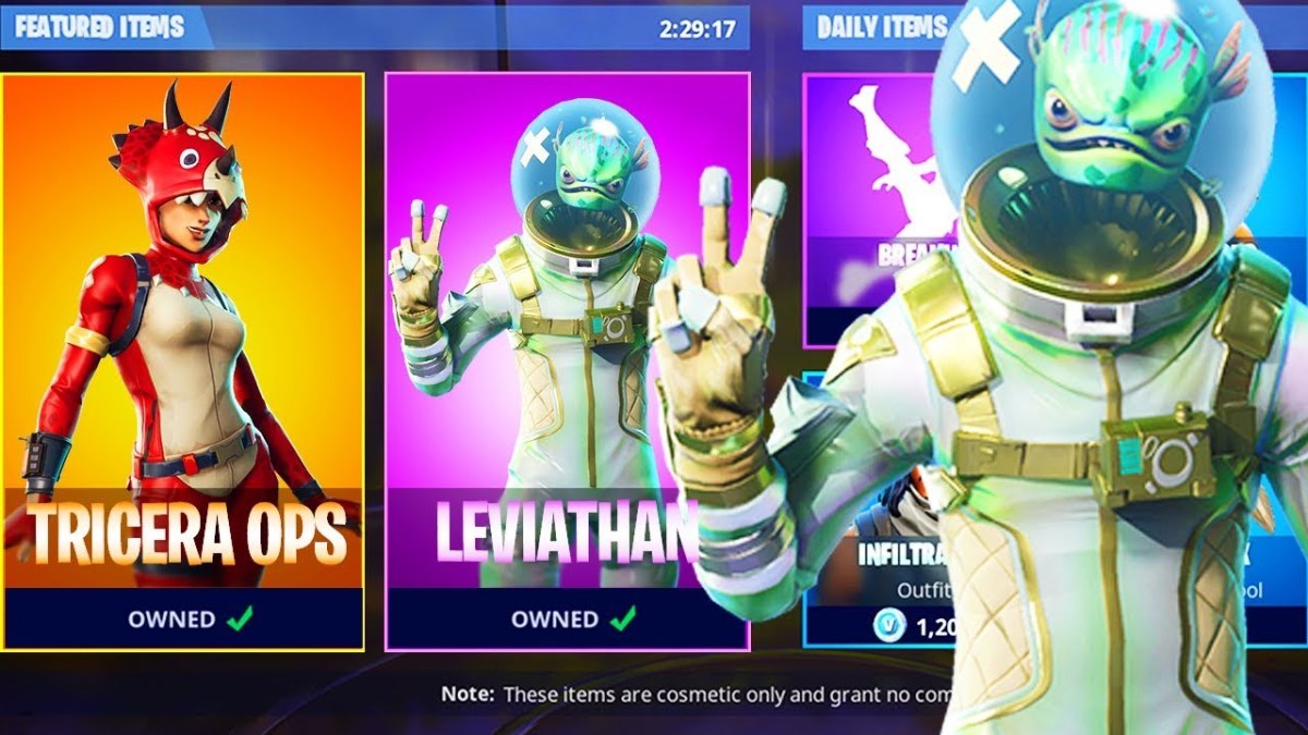 Some of the newer Fortnite character skins include dinosaur themed skins.