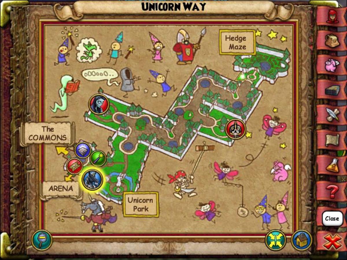 Wizards way. Rattlebones. Wizard way. Unicorn way. Wizard101 Tree of Life.