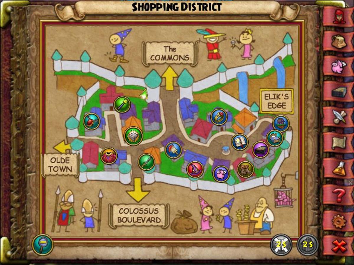 Smith locations wizard101