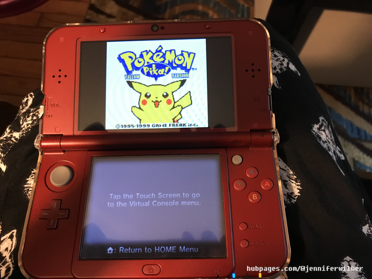 The 3DS Virtual Console allows you to play many classic games, including Pokemon Yellow.