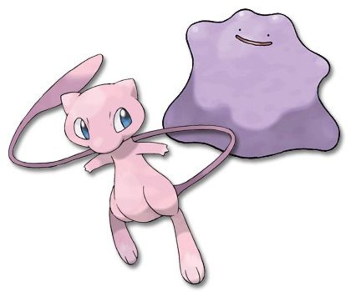 Mew and Ditto