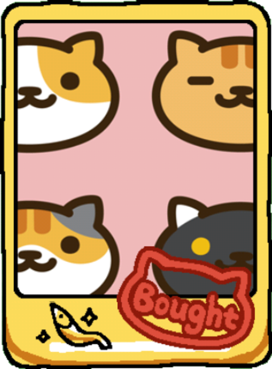 Wallpaper number five, featuring four different cats