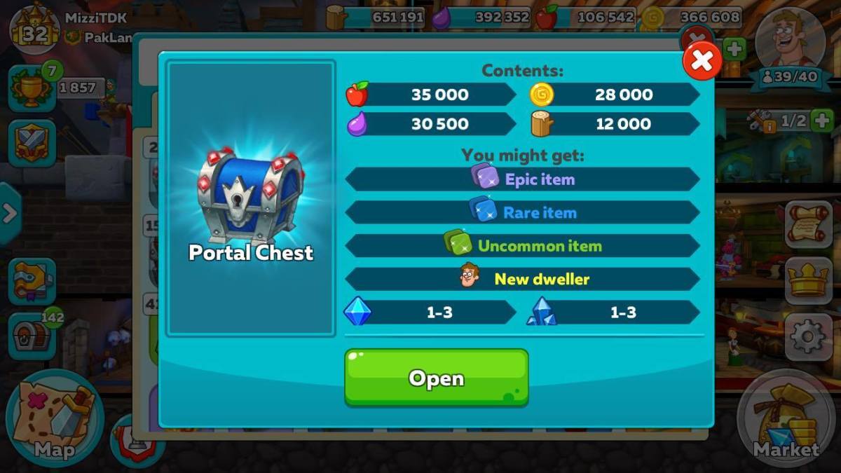 One of the Chest Rewards I got from the Dark Portal
