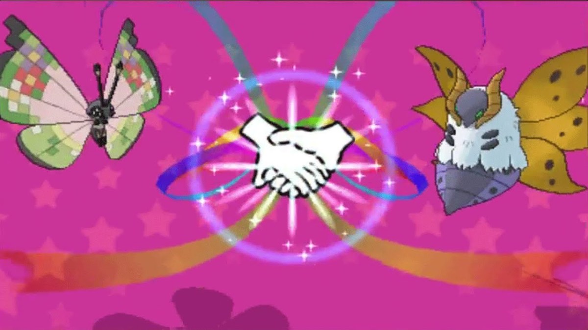 The Hold Hands move in "Pokémon"