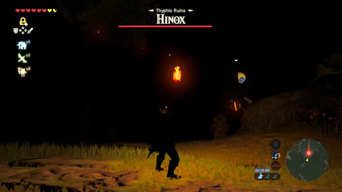 The Hinox is slow, but it packs a punch. 