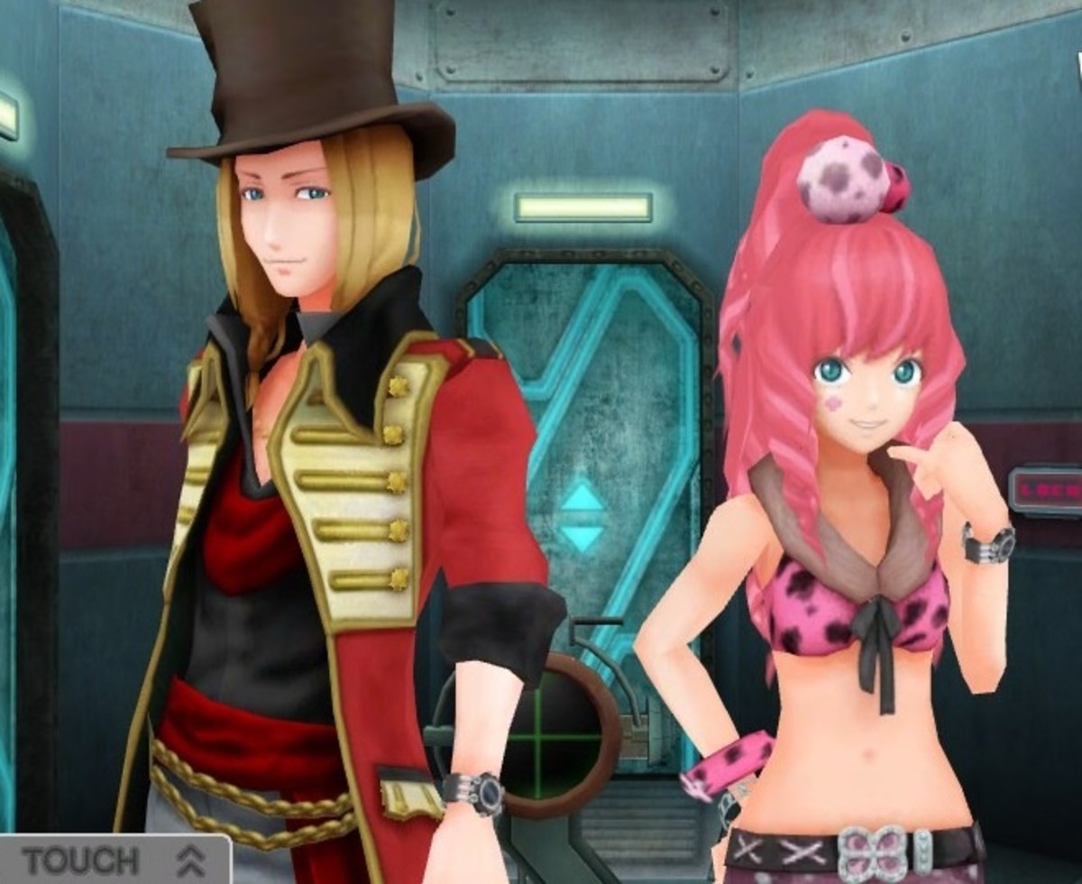 Dio and Clover in "VLR"