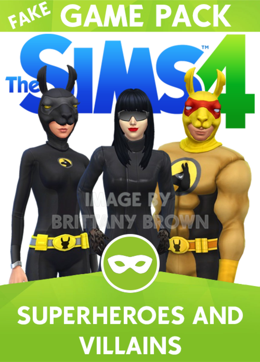 The Sims 4 Superheroes and Villains Game Pack.
