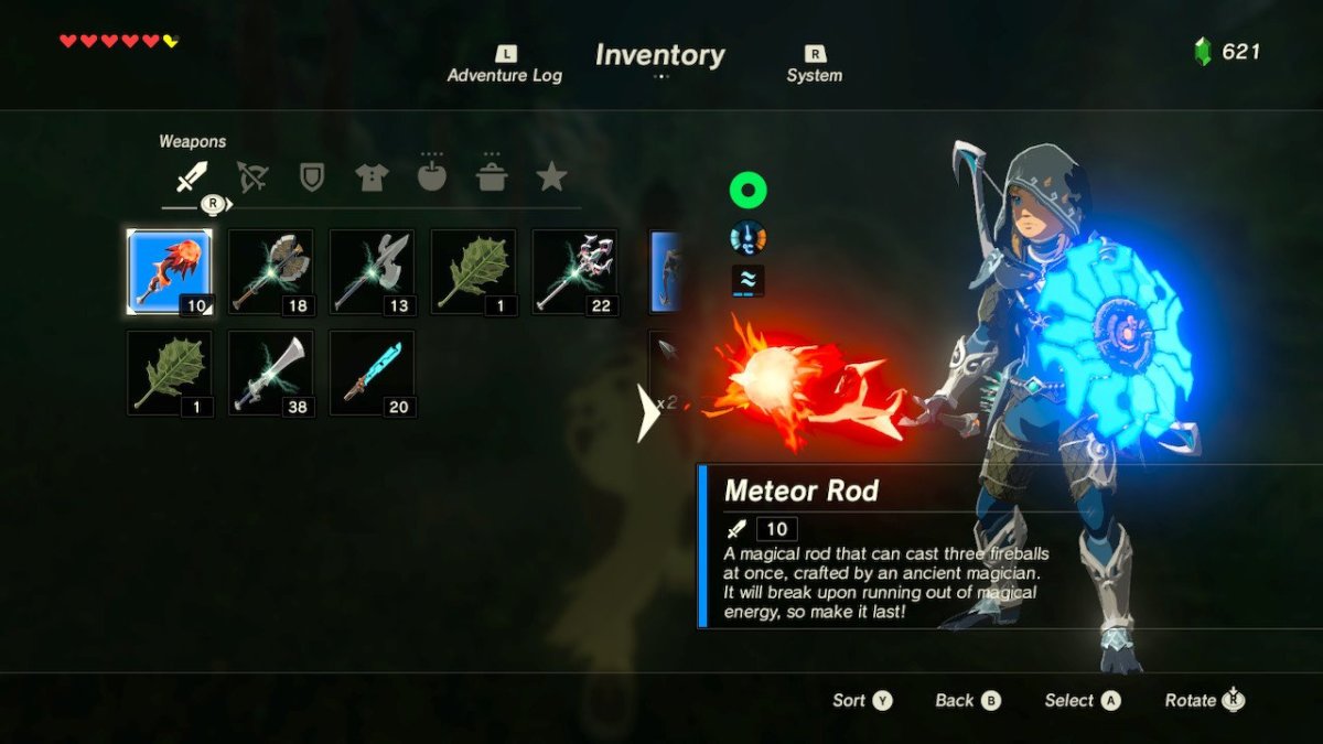 Look for the lightning bolt effect in your inventory to see if the item will get you struck by lightning.