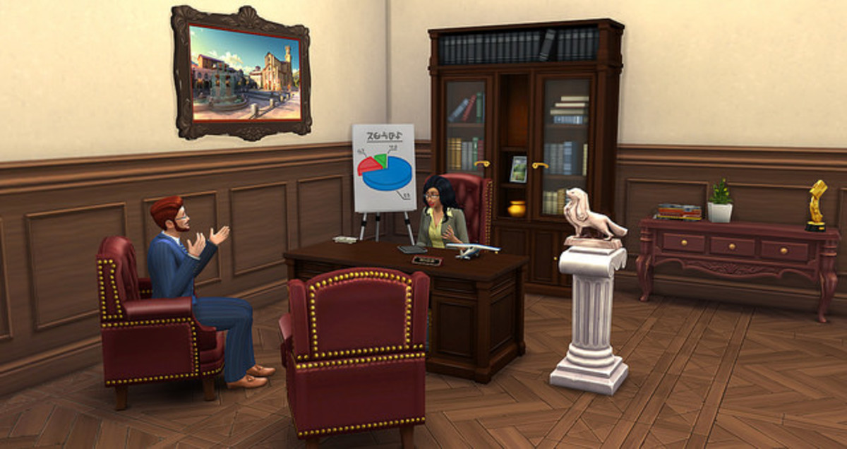 Your Sim can make lots of cash in the Management branch.