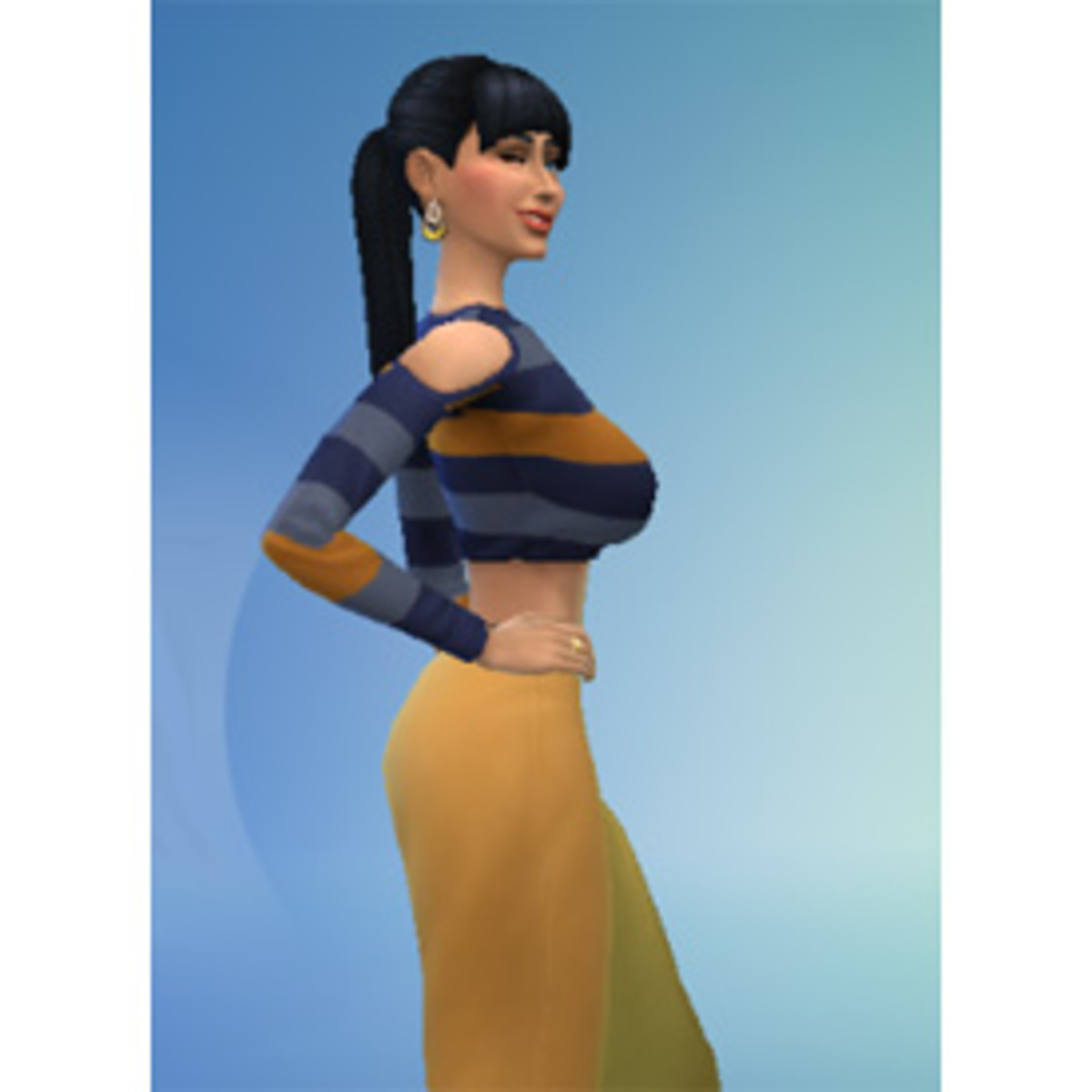 Sims have style. You can play dress up to your heart's content. 