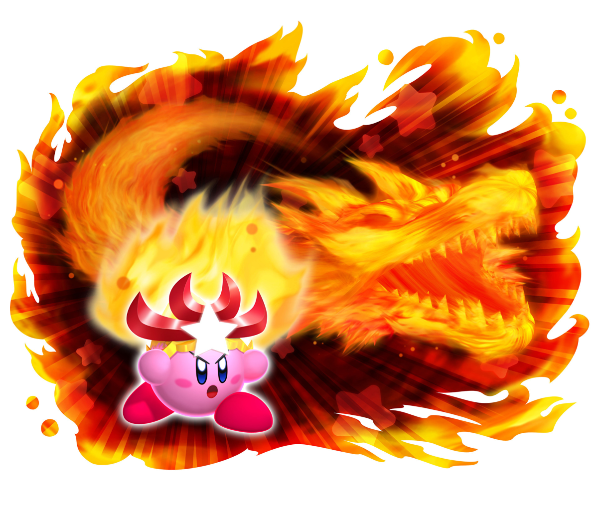Monster Flame Kirby