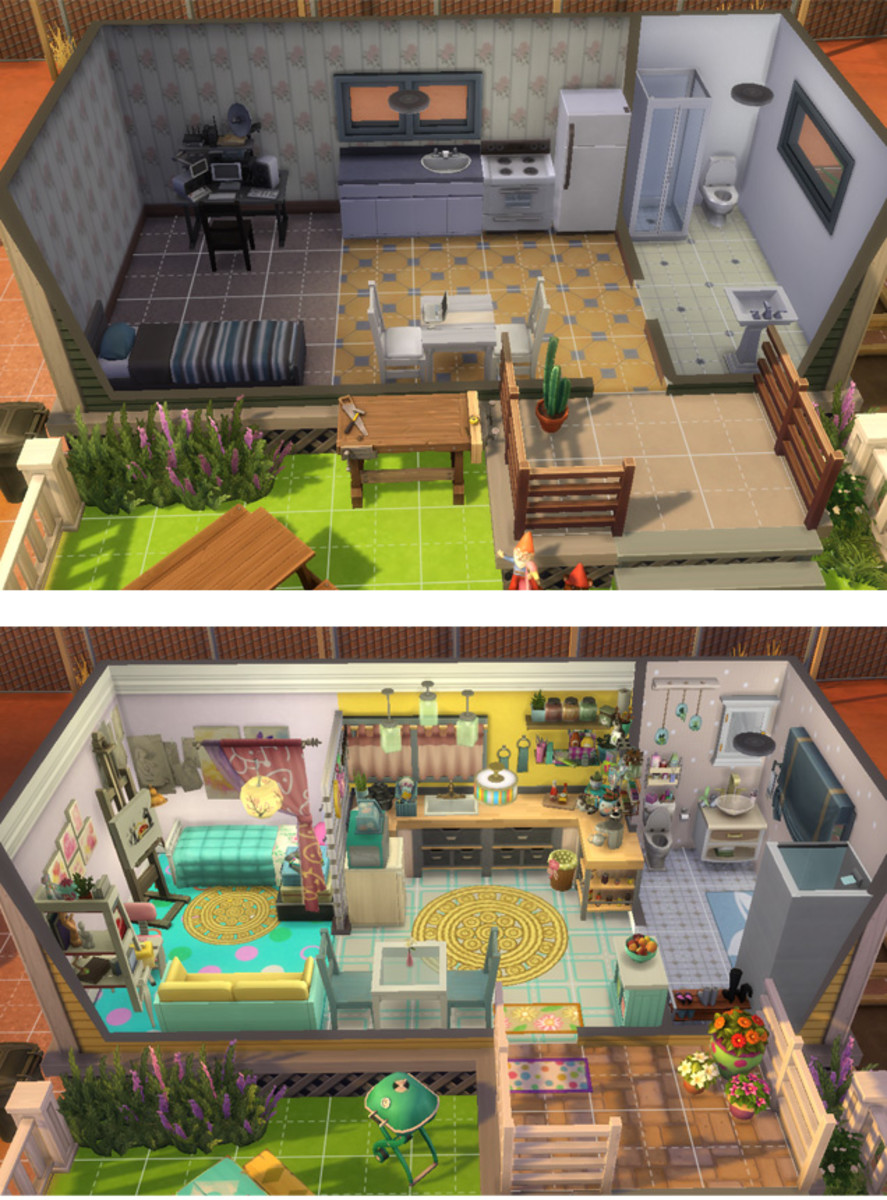 Slip 42 in Strangerville got a tiny home makeover. Here's the before-and-after picture. 