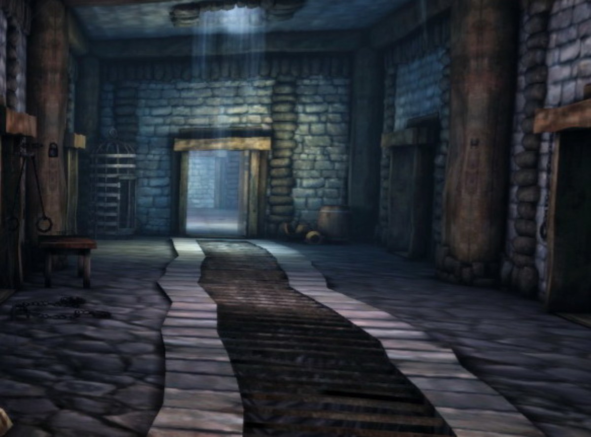 The Redcliffe Dungeons where Jowan is encountered.