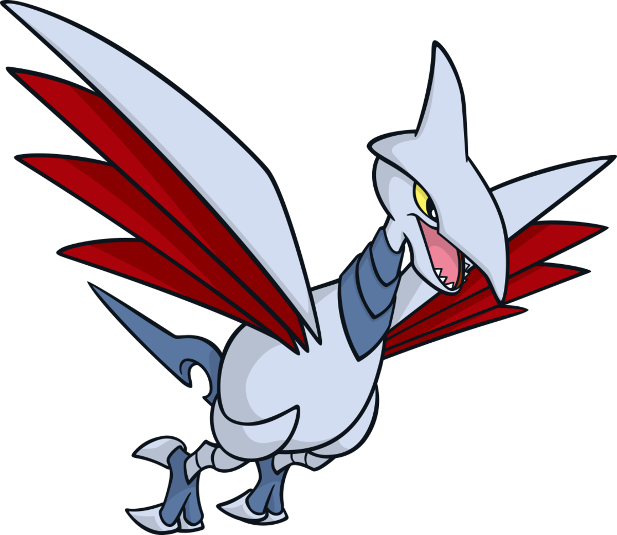 Skarmory, the "Armor Bird" Pokémon