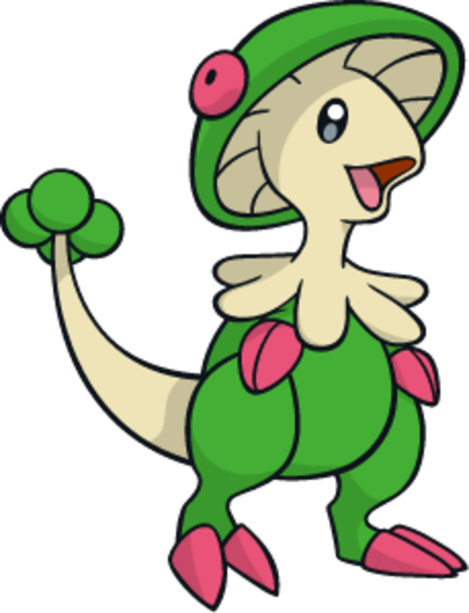Breloom, the Mushroom Pokémon.