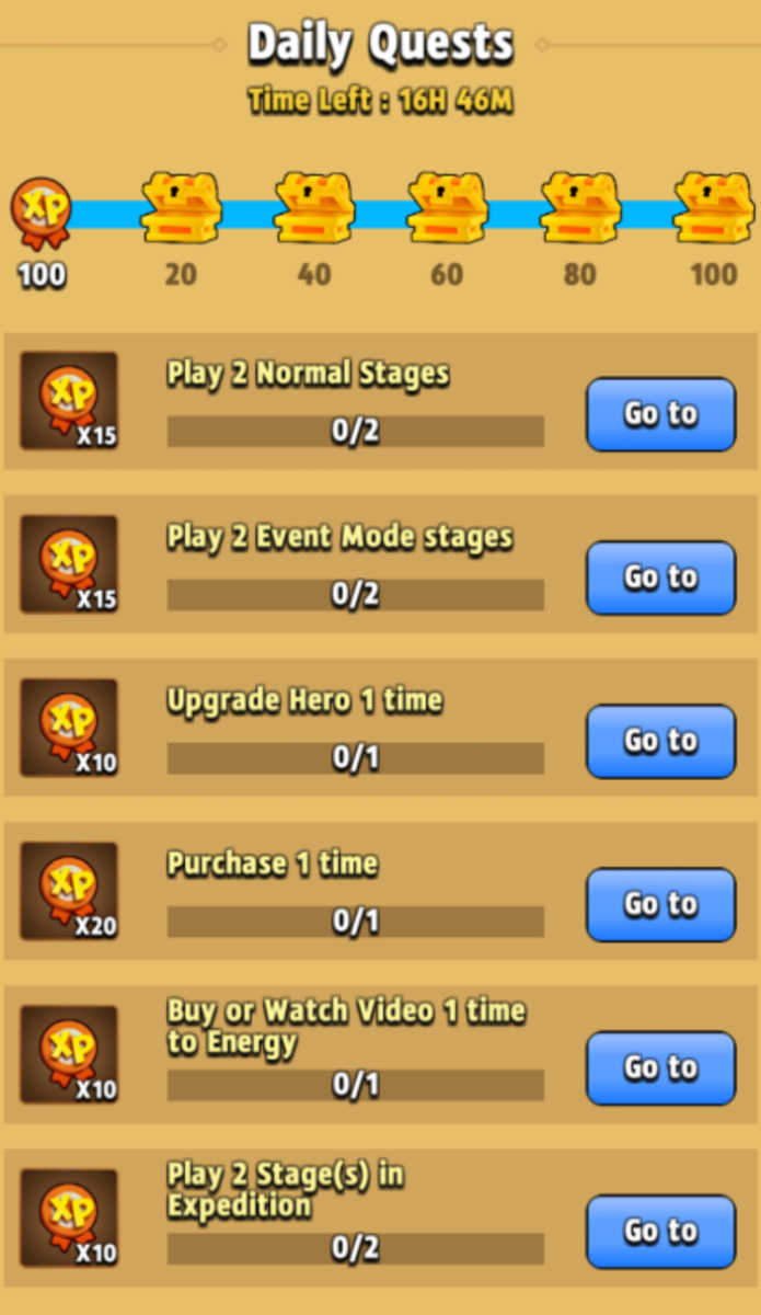 "Archero" Daily Quests Guide LevelSkip