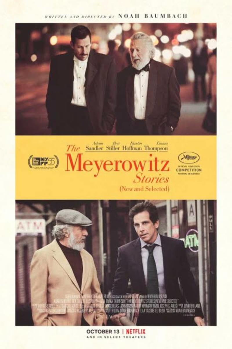 Family Front and Center in Baumbach's New Film The Meyerowitz Stories (New and Selected)