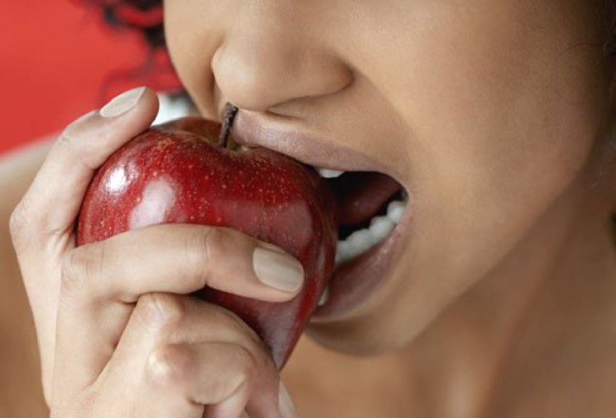 Simple things like biting into an apple can be painful for TMD sufferers (or braces-wearers).