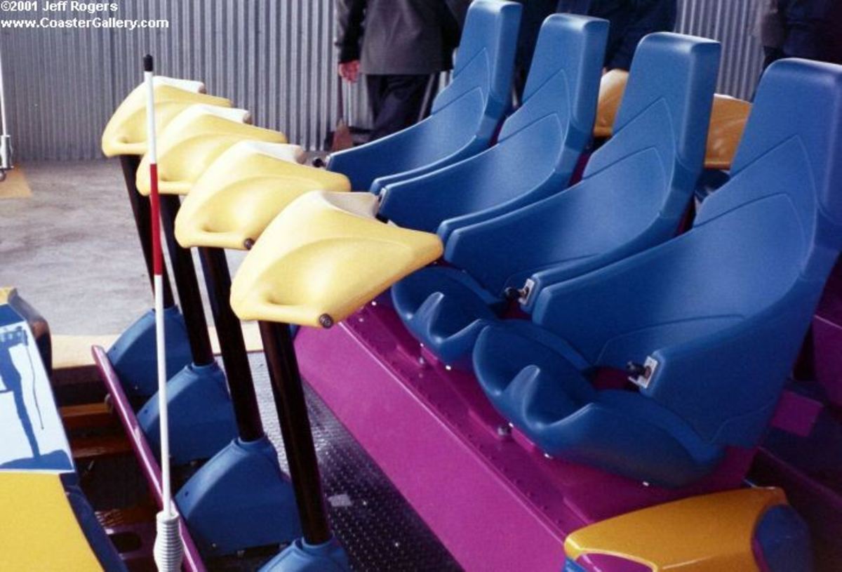 Nitro's seats and restraints