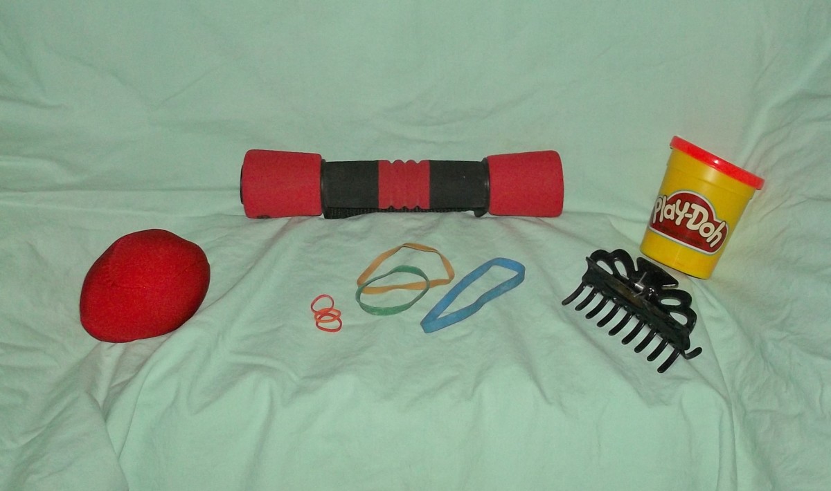 DIY Physical Therapy Ideas for My Broken Wrist Patient's Lounge