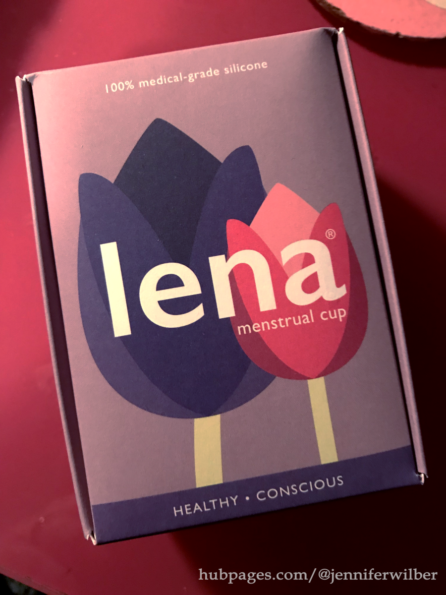 Packaging for Lena Cup, size small