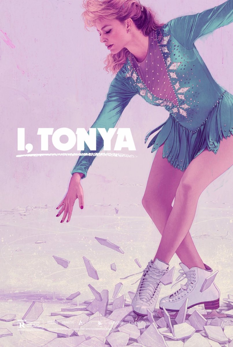 Artist Rory Kurtz's poster for, "I, Tonya."
