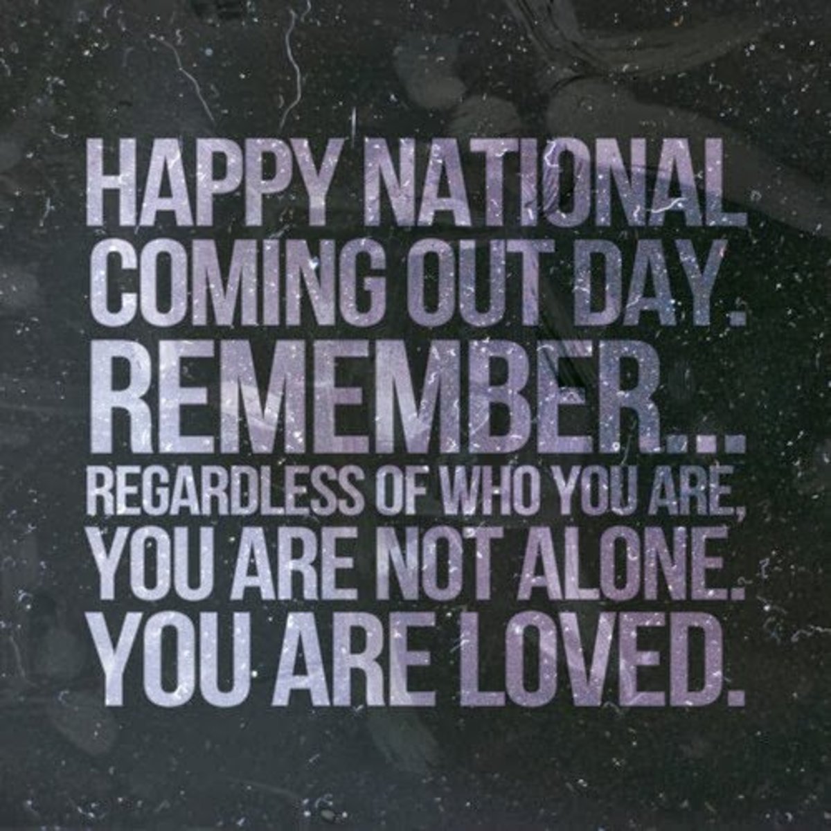 National Coming Out Day: Why It's Still Not Easy