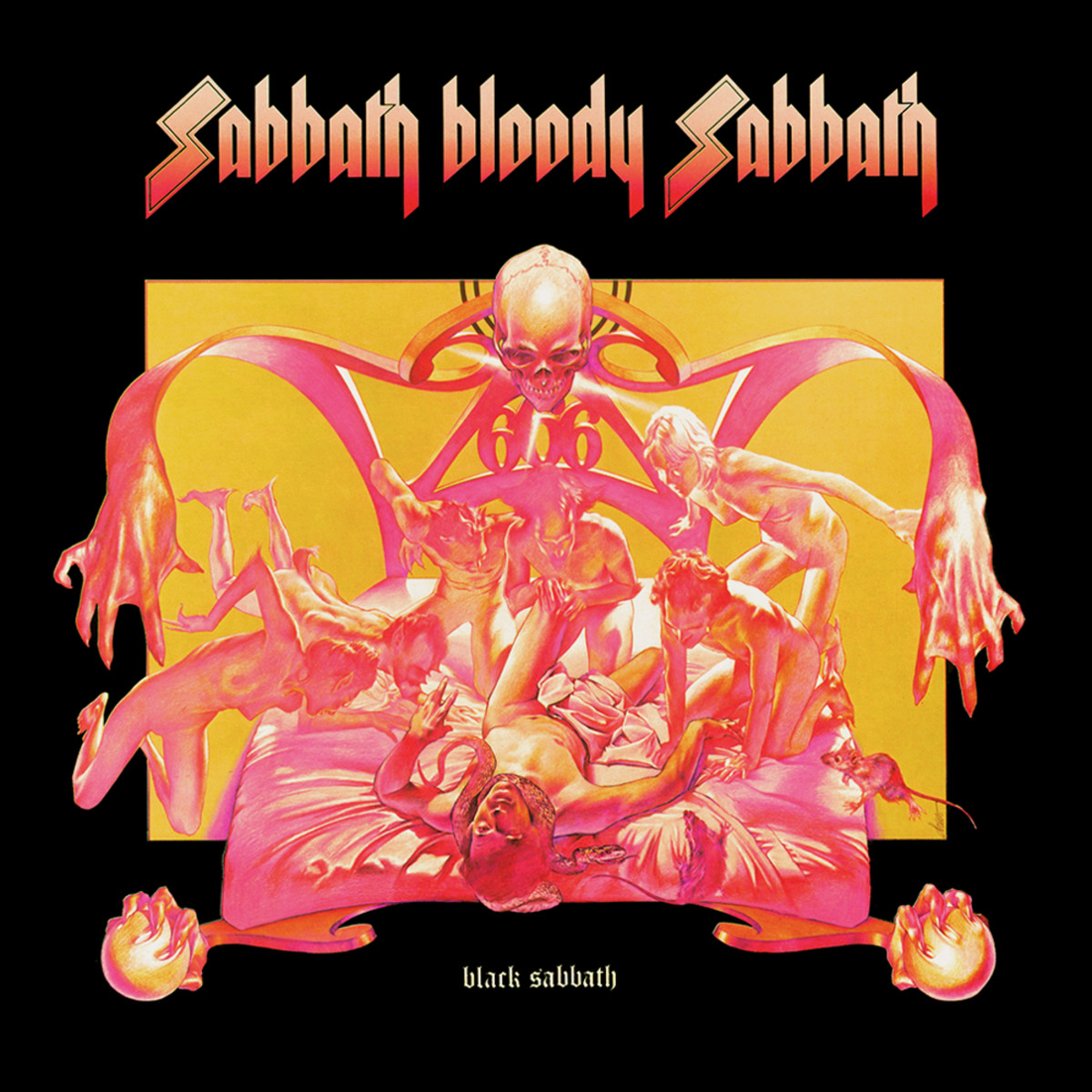 Sabbath Bloody Sabbath (1973). Artwork by  Drew Struzan. Copyright of Vertigo Records. 