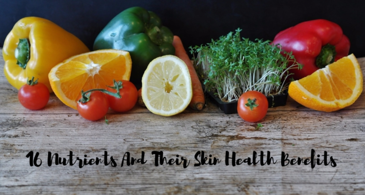 Best Foods for Healthy Skin - Sources of 16 Nutrients
