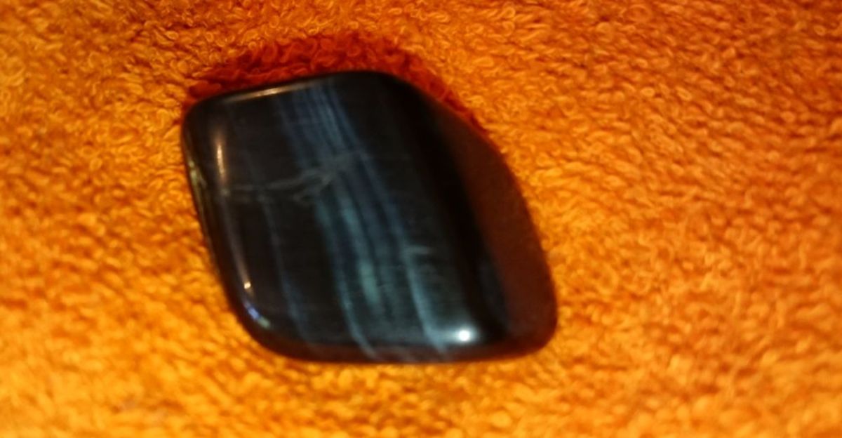 Blue Tiger's eye is also known as hawk's eye.