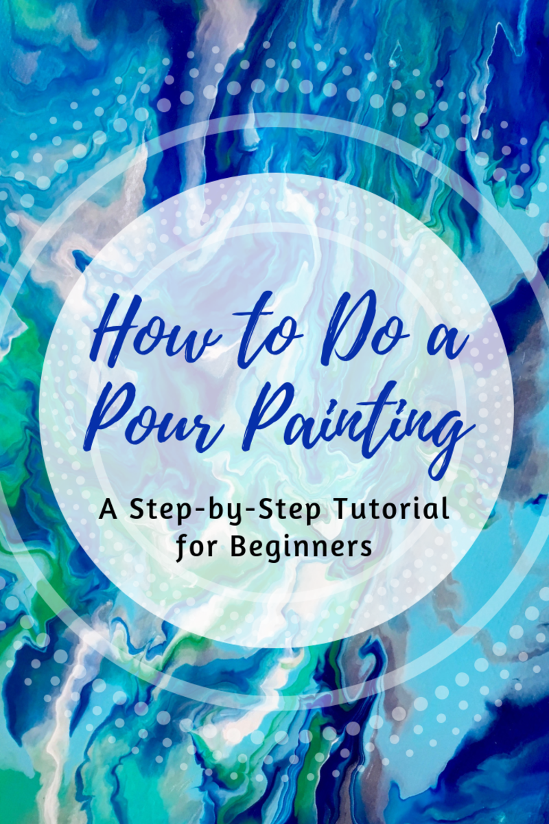 How To Do A Pour Painting A Tutorial For Beginners Feltmagnet Crafts