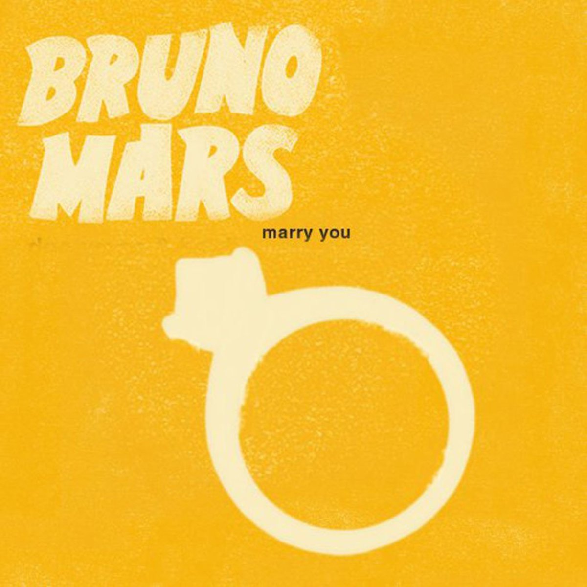 Bruno Mars, "Marry You"