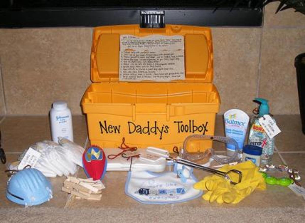 Daddy's Toolbox ready for Father's Day