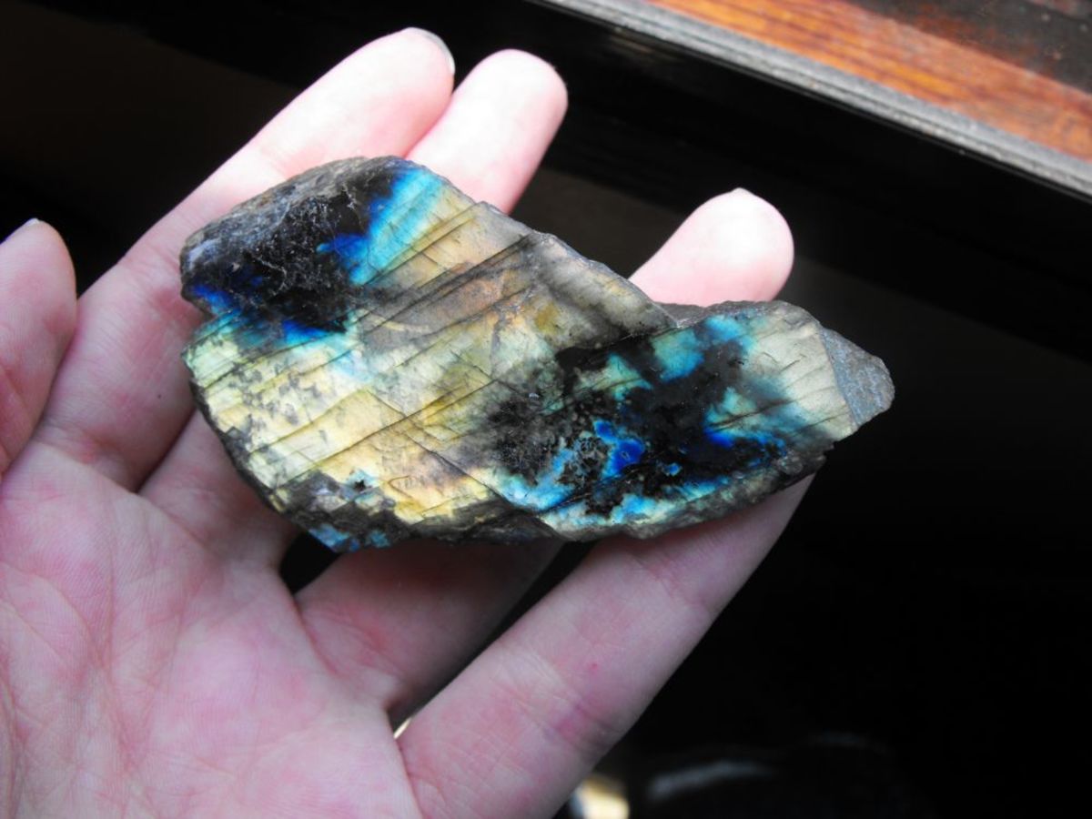Labradorite is a highly protective stone. 