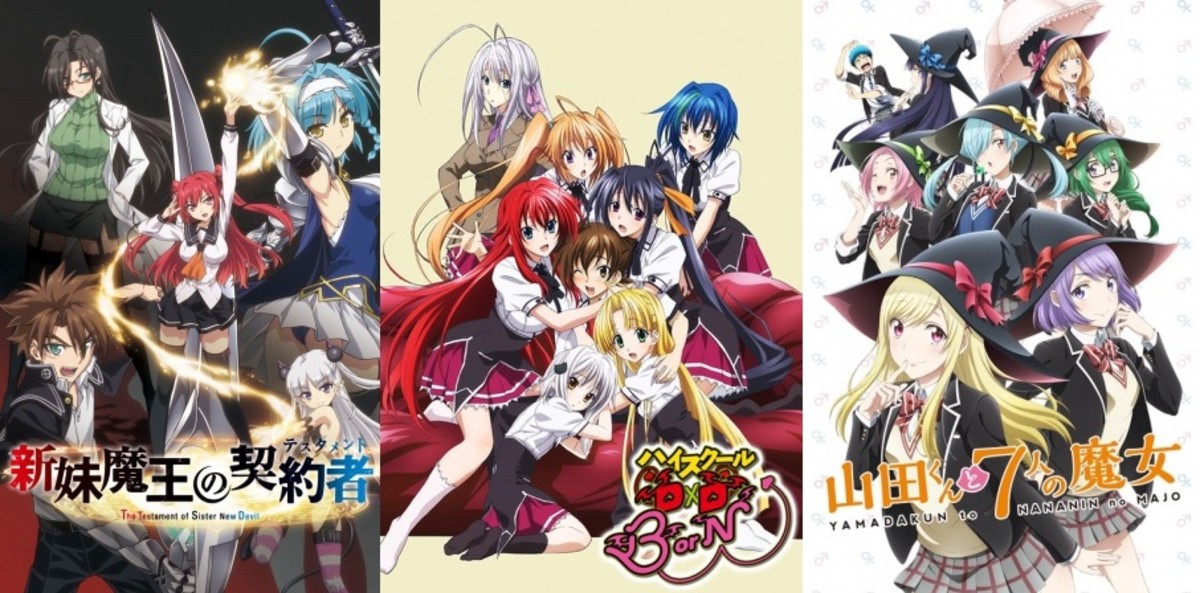 Top 10 Best Harem Anime With Polygamy or Harem Ending | Must Watch -  TheVersatileBlogging