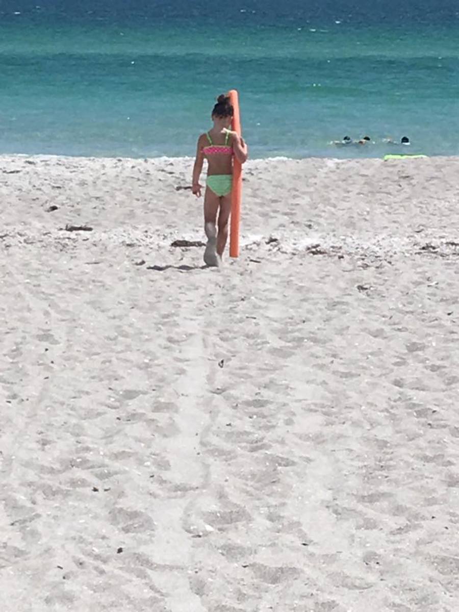 White sand and turquoise water of Longboat Key are gorgeous!