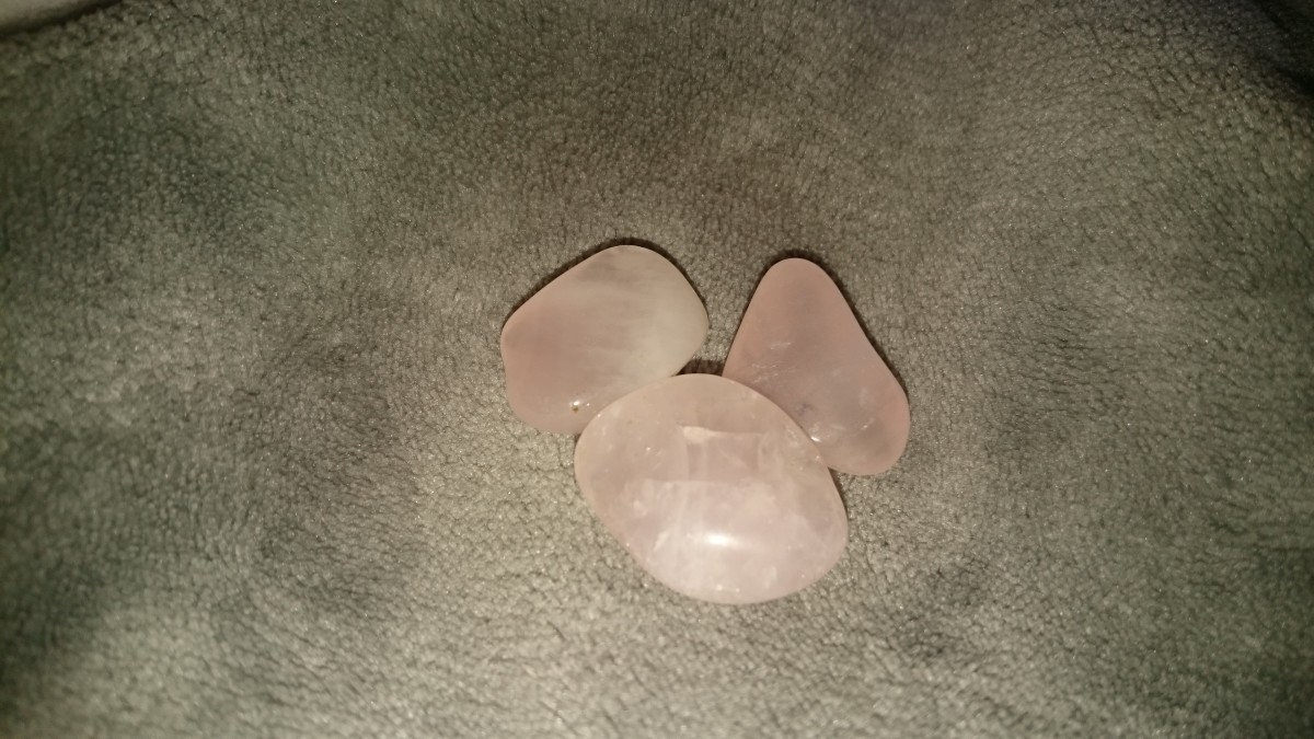 Rose quartz is a good choice of stone for any emotional healing. 