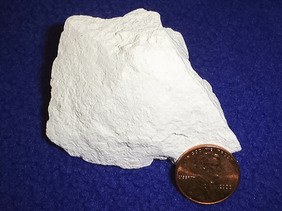 Kaolin is a clay containing a mineral called kaolinite.