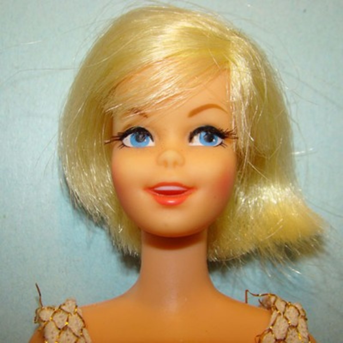 Blonde Barbie with Rare Up-Do Coiffure in Sweet Dreams, 1960