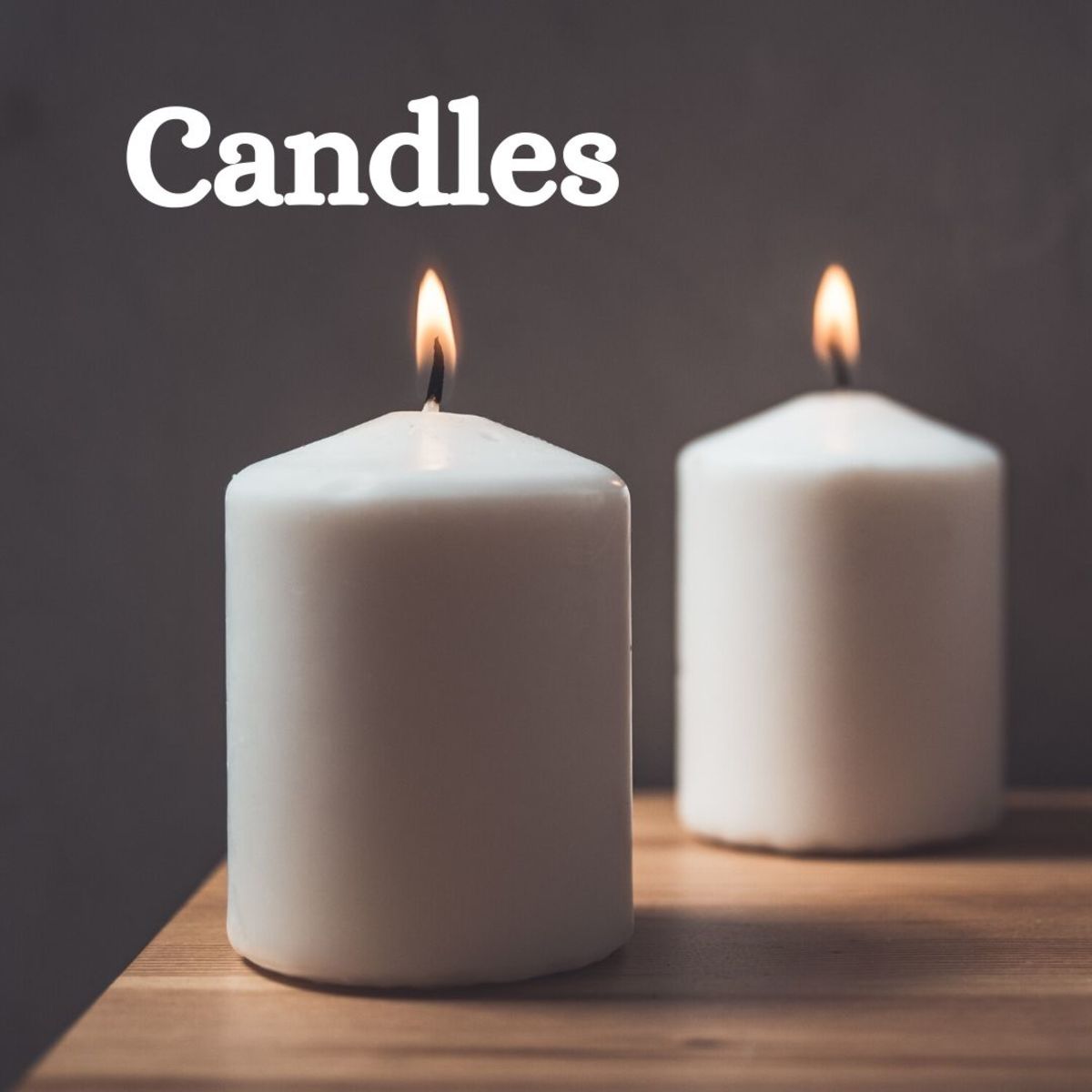 There are many different types of candles—they're perfect for collecting!