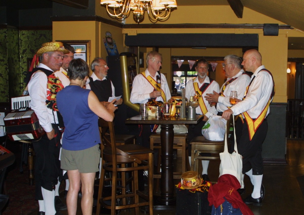 Shakespeare Morris at the Rose and Crown Pub