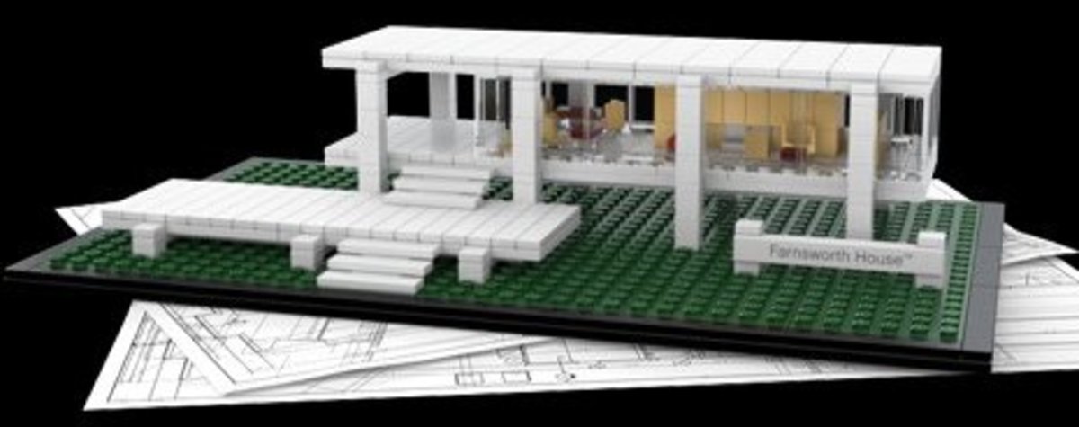 Lego Farnsworth House