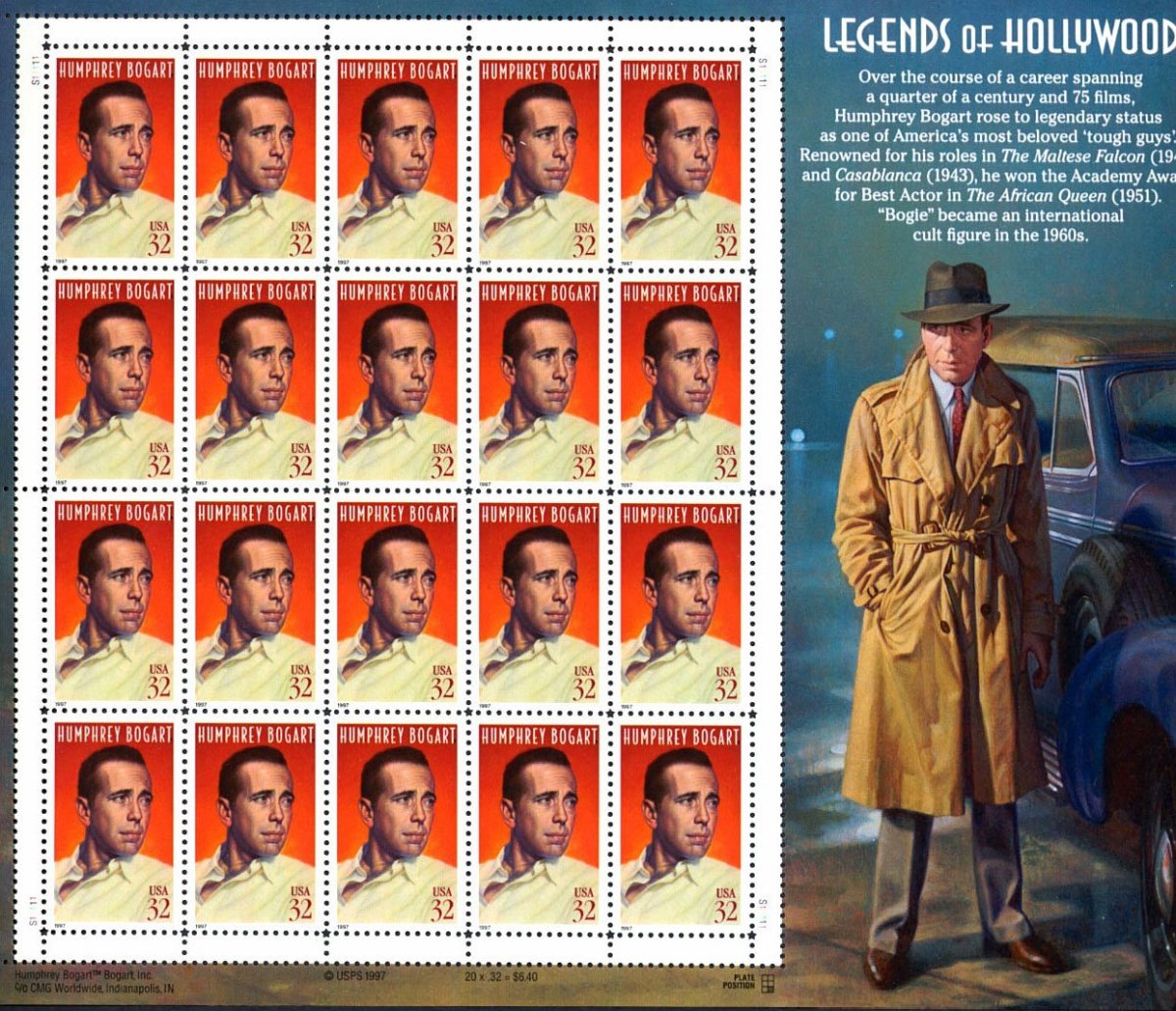 Legends of Hollywood Stamp Series - HobbyLark