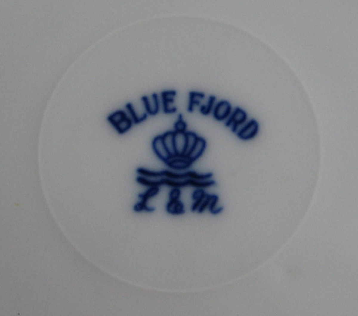 Backstamp - Blue Fjord by Lipper and Mann
