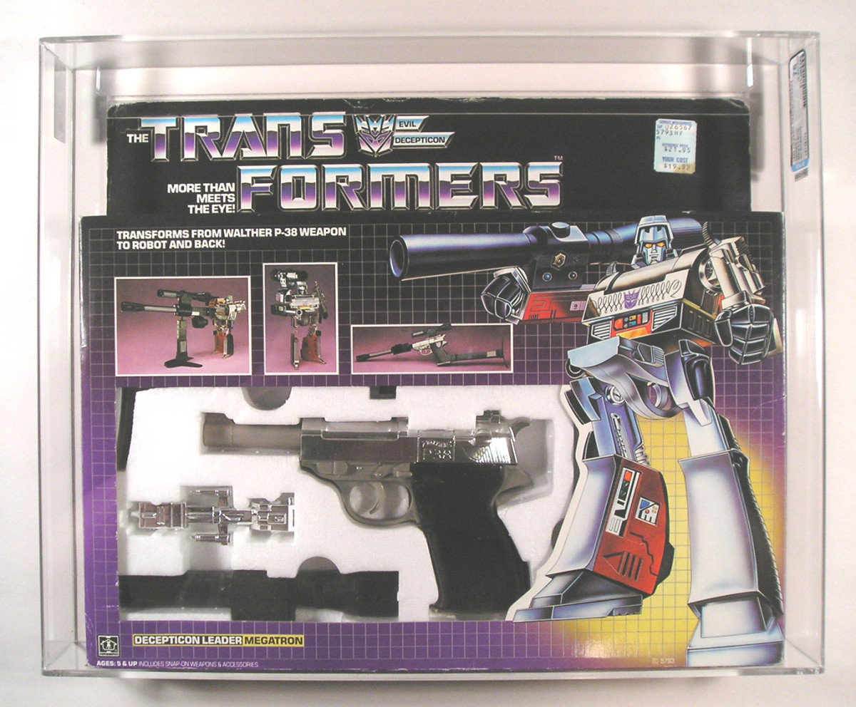 One of these Transformers action figures recently sold for a whopping $12,000 on eBay,