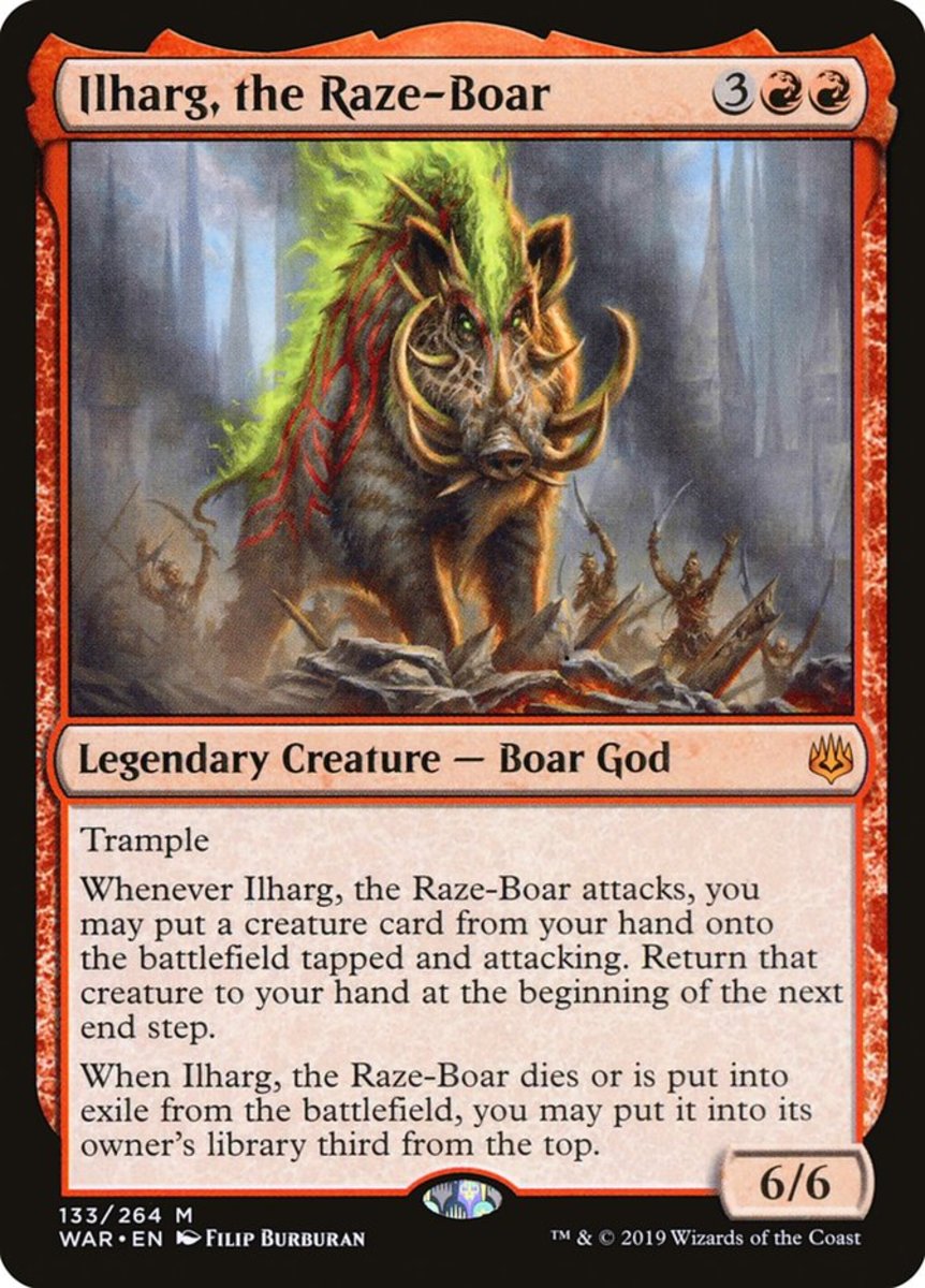 Ilharg, the Raze-Boar mtg