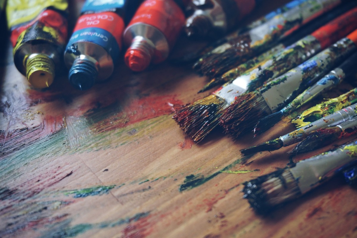 Painting is a great way to cure your boredom and get creative.