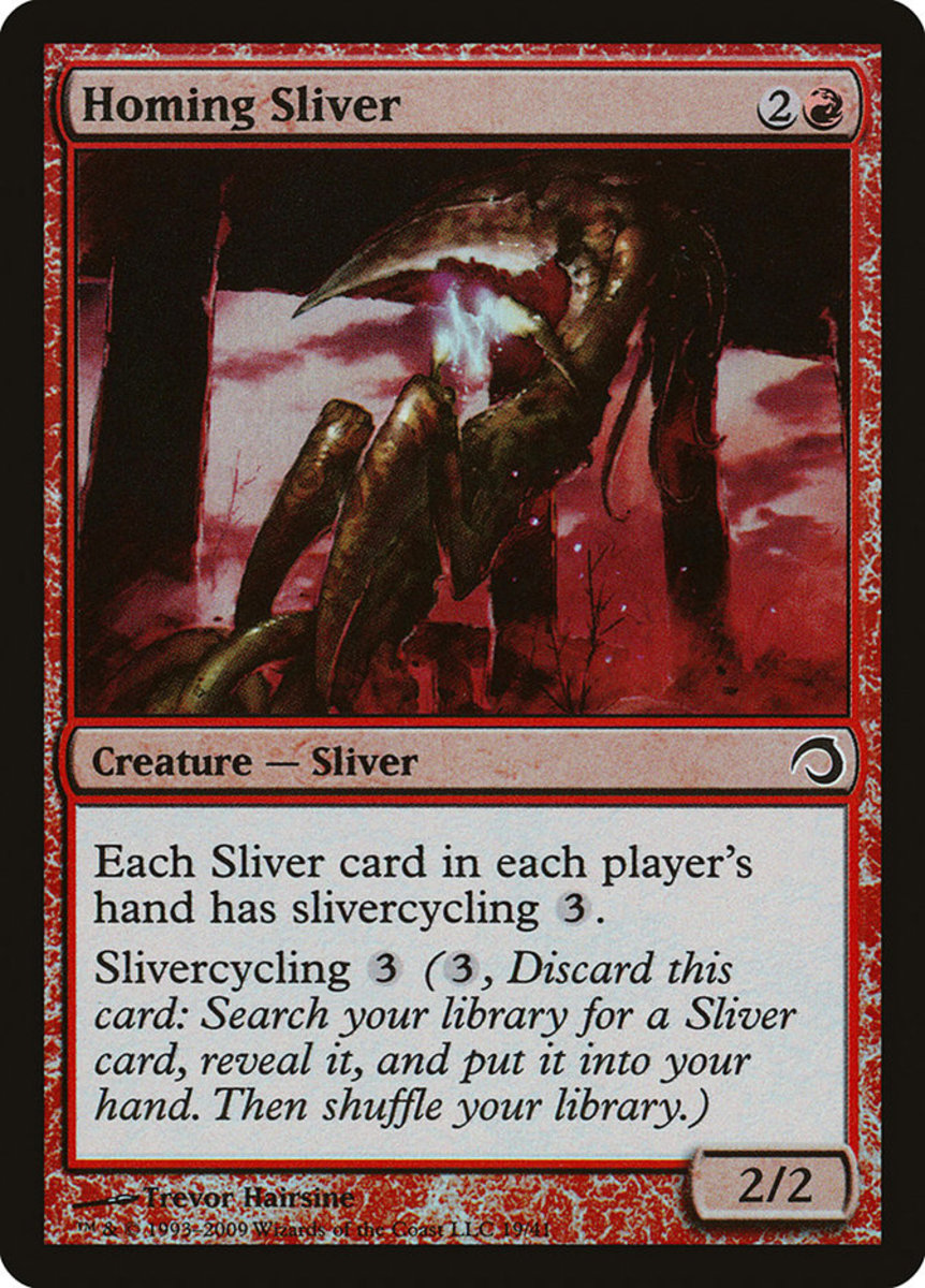 Homing Sliver in Magic: The Gathering