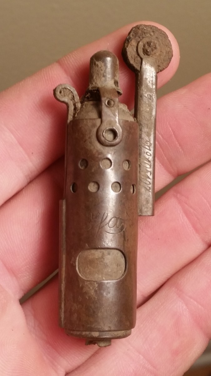 IMCO lighter I found with my metal detector.